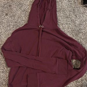Women’s cropped hoodie